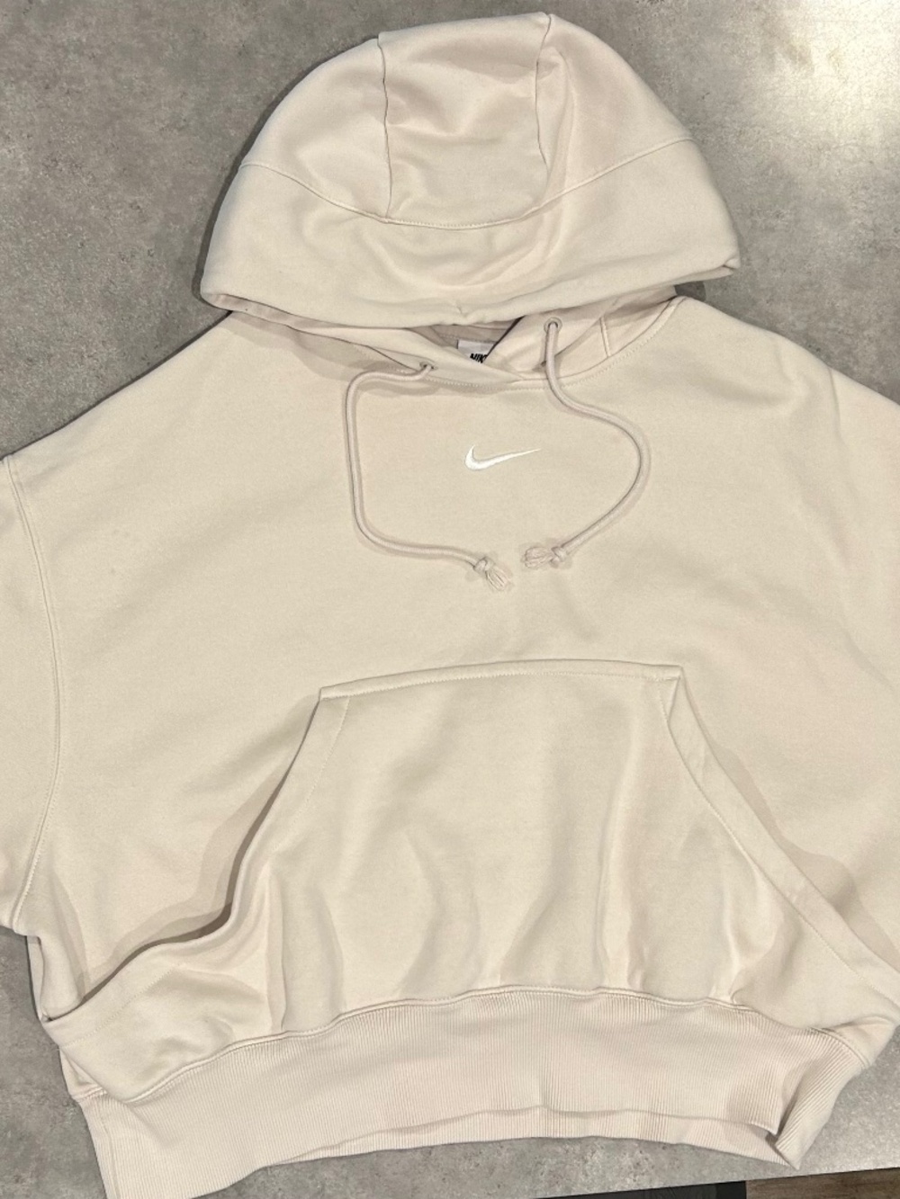 NIKE cropped hoodie